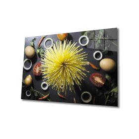 İdeal Glass Art Spagetti Cam Tablo