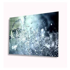 İdeal Glass Art Su 4 mm Dayanıklı Temperli Cam Tablo