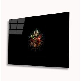 İdeal Glass Art Tuğralı 4 mm Dayanıklı Temperli Cam Tablo