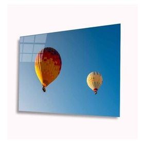 İdeal Glass Art Uçan Balon 4 mm Dayanıklı Temperli Cam Tablo
