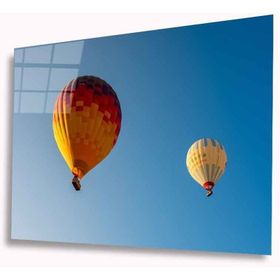 İdeal Glass Art Uçan Balon 4 mm Dayanıklı Temperli Cam Tablo