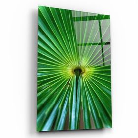 İdeal Glass Art Yaprak Cam Tablo