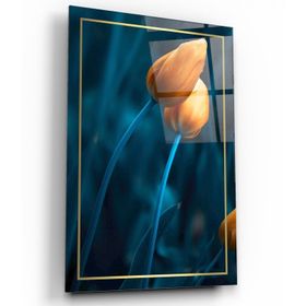 İdeal Glass Art Yaprak Cam Tablo