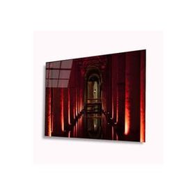 İdeal Glass Art Yerebatan Sarnıcı 4 mm Dayanıklı Temperli Cam Tablo