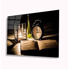 İdeal Glass Art Zaman 4 mm Dayanıklı Temperli Cam Tablo