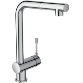 Ideal Standard Tek Fonksiyonlu BC176AA Ceralook Kuğu Spiralli Eviye Bataryası