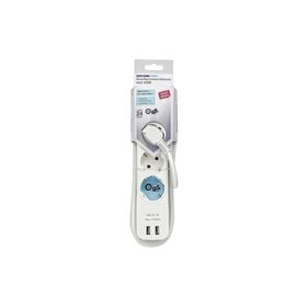 Ideenwelt GES-141 BSC Beyaz 3'lü 2'li USB Çoklu Priz