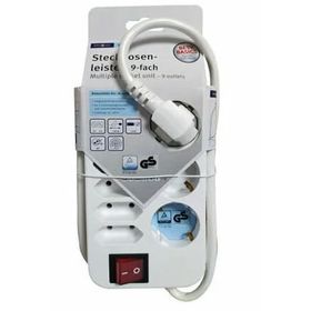 Ideenwelt GES-141 BSC Beyaz 3'lü 2'li USB Çoklu Priz