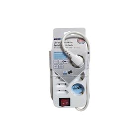 Ideenwelt GES-141 BSC Beyaz 3'lü 2'li USB Çoklu Priz