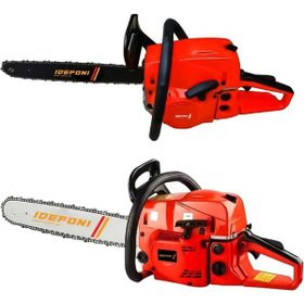 Idefoni 16HP Turbo Çift Egzoz Benzinli Odun Dal Kesme Bıçkı Zincirli Ağaç Kesme Motoru