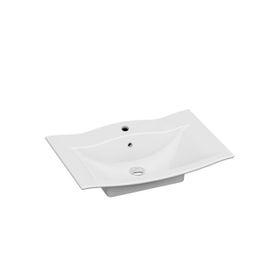 İdevit 44x70 Karo Tezgah Üstü Lavabo
