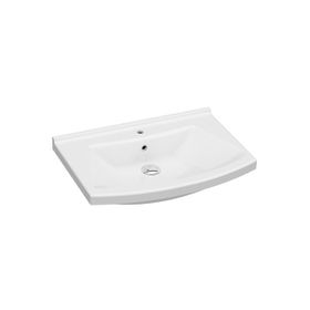 İdevit Vega 75 cm Hilton Dolap Uyumlu Etejerli Lavabo