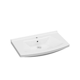 İdevit Vega 85 cm Hİlton Dolap Uyumlu Etejerli Lavabo
