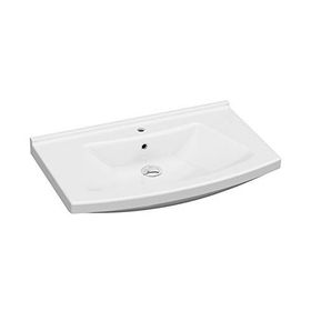 İdevit Vega 85 cm Hİlton Dolap Uyumlu Etejerli Lavabo