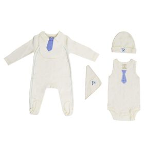 İdil Baby 9161 Yenidoğan Organik Bebek Takımı
