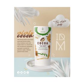 IDM Concept 250 ml IDM VELVETY Cocoa Body Cream Kakaolu Vücut Kremi