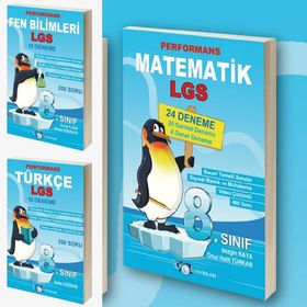 İdol Yayınları 8. Sınıf LGS Matematik Türkçe Fen Denemleri Yeni 24 Deneme