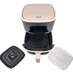 İdose AF-5505AT 5.5 lt Smart Cook Krem-Gold Airfryer