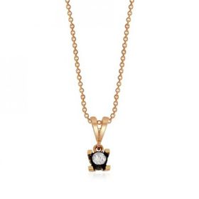 İf Pırlanta 0.08 ct Elmas Tektaş Kolye,