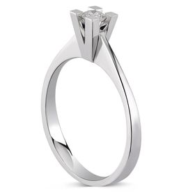 İf Pırlanta 0.08 ct G Renk Pırlanta Tektaş Yüzük