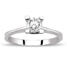 İf Pırlanta 0.08 ct G Renk Pırlanta Tektaş Yüzük