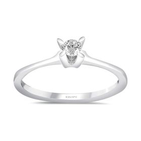 İf Pırlanta 0.08 ct G Renk Pırlanta Tektaş Yüzük