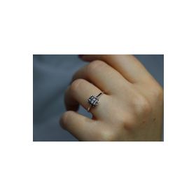 İf Pırlanta 0.10 ct Pırlanta Baget Yüzük