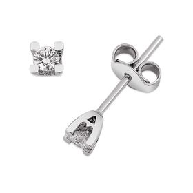 İf Pırlanta 0.20 ct Pırlanta Tektaş Küpe