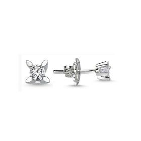 İf Pırlanta 0.20 ct Pırlanta Tektaş Küpe