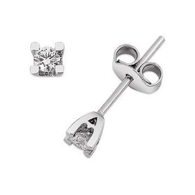 İf Pırlanta 0.20 ct Pırlanta Tektaş Küpe