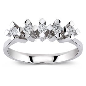 İf Pırlanta 0.25 ct Pırlanta Beştaş Yüzük