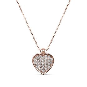 İf Pırlanta 0.26 ct Baget Pırlanta Kolye