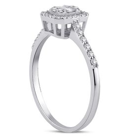 İf Pırlanta 0.28 ct Pırlanta Baget Yüzük