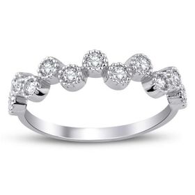 İf Pırlanta 0.30 ct Pırlanta Yarımtur Yüzük