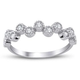 İf Pırlanta 0.30 ct Pırlanta Yarımtur Yüzük