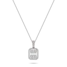İf Pırlanta 0.35 ct Pırlanta Baget Kolye
