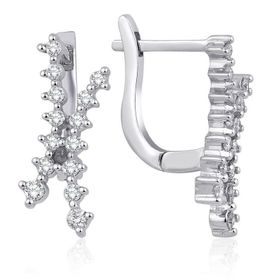 İf Pırlanta 0.35 ct Pırlanta Küpe