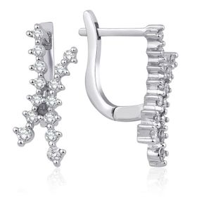 İf Pırlanta 0.35 ct Pırlanta Küpe