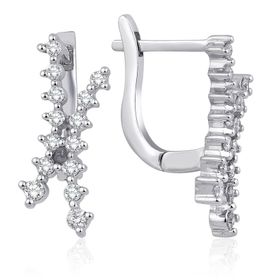 İf Pırlanta 0.35 ct Pırlanta Küpe