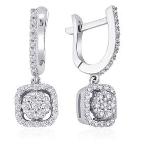 İf Pırlanta 0.48 ct Pırlanta Küpe