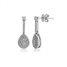 İf Pırlanta 0.53 ct Pırlanta Küpe