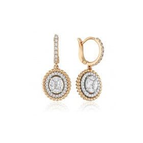 İf Pırlanta 0.65 ct Pırlanta Küpe