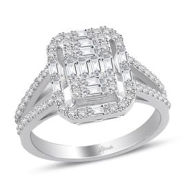 İf Pırlanta 0.70 ct Pırlanta Baget Yüzük