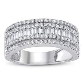 İf Pırlanta 0.80 ct Pırlanta Baget Yüzük