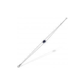 İf Pırlanta 1.46 ct Pırlanta Safir Kolye
