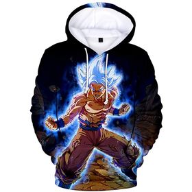 IFIKK Genç Dragon Ball 3D Baskı Unisex Sweatshirt