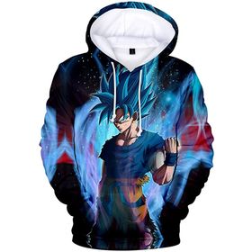 IFIKK Genç Dragon Ball 3D Baskı Unisex Sweatshirt