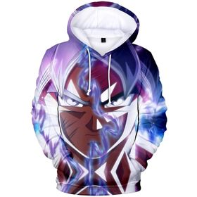 IFIKK Genç Dragon Ball 3D Baskı Unisex Sweatshirt