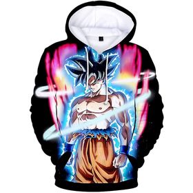 IFIKK Genç Dragon Ball 3D Baskı Unisex Sweatshirt