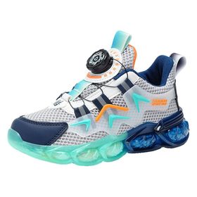 IFIKK HG035 Lacivert Renk Desenli Uzun Boy Unisex Koşu Ayakkabı
